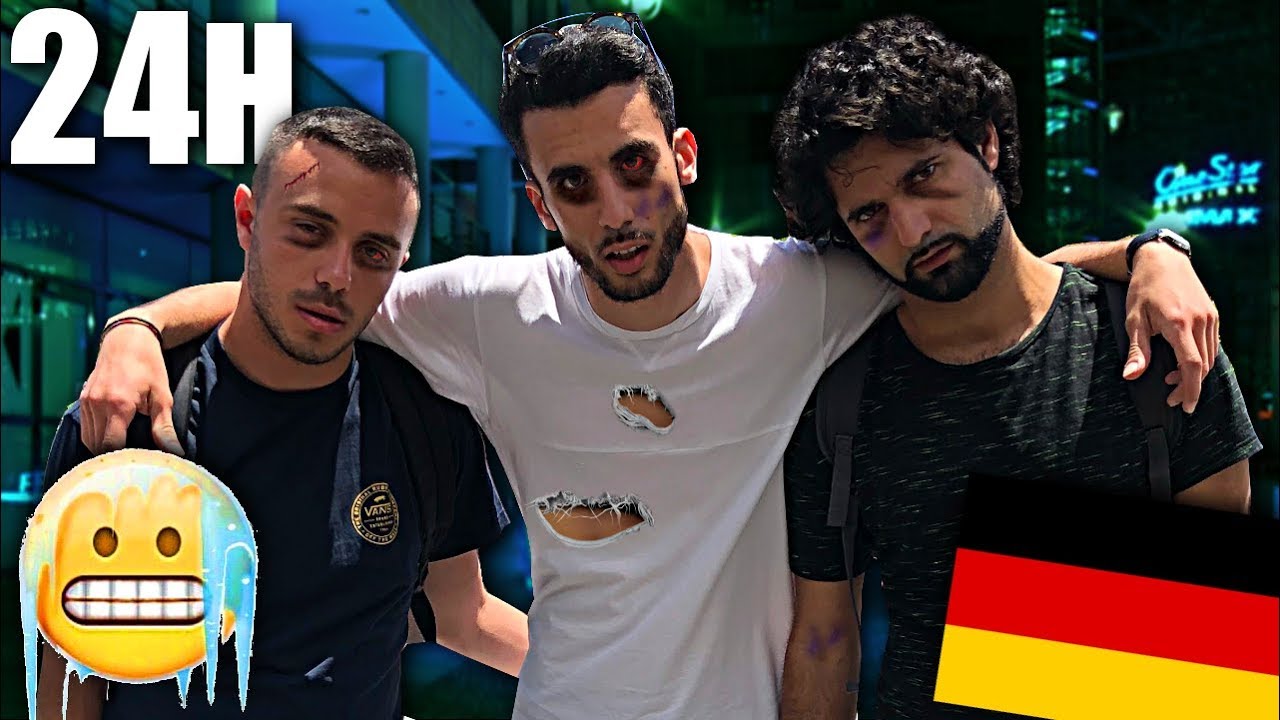 SIAMO MORTI DI FREDDO! 24 ORE SENZA DORMIRE per STRADA A BERLINO! | VLOG IN GERMANIA