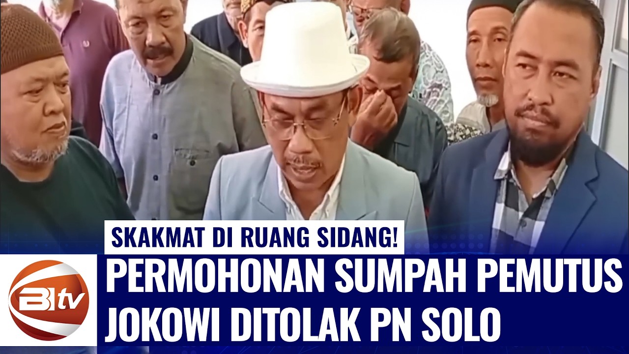 Hakim Tolak Mentah-mentah 'Sumpah Pemutus' di Sidang Ijazah Jokowi