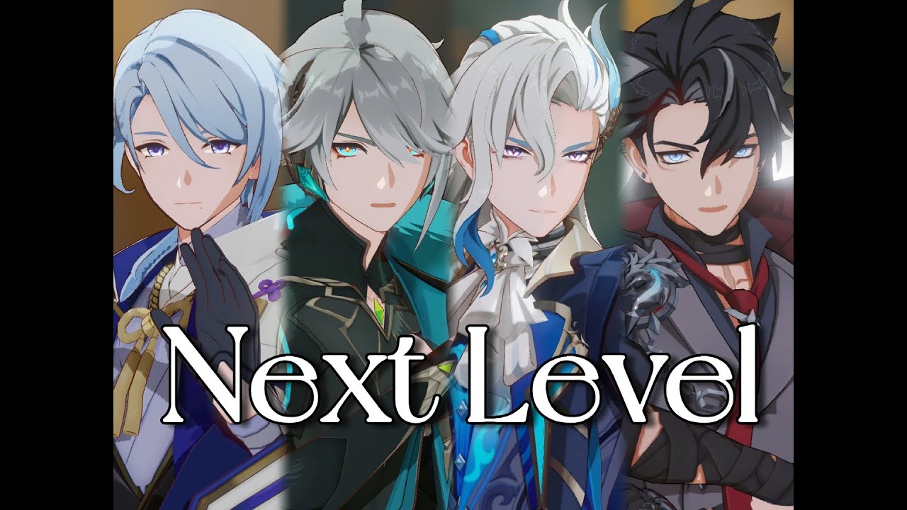 【Genshin Impact/MMD】Ayato&Alhaitham&Neuvillette&Wriothesley - 'Next Level'  [2K/60fps]