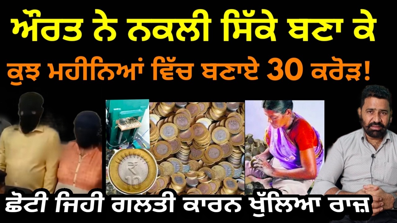 Как фальшивые монеты сделали этих людей богатыми | Женщина, сидя дома, заработала 30 крор на фаль...