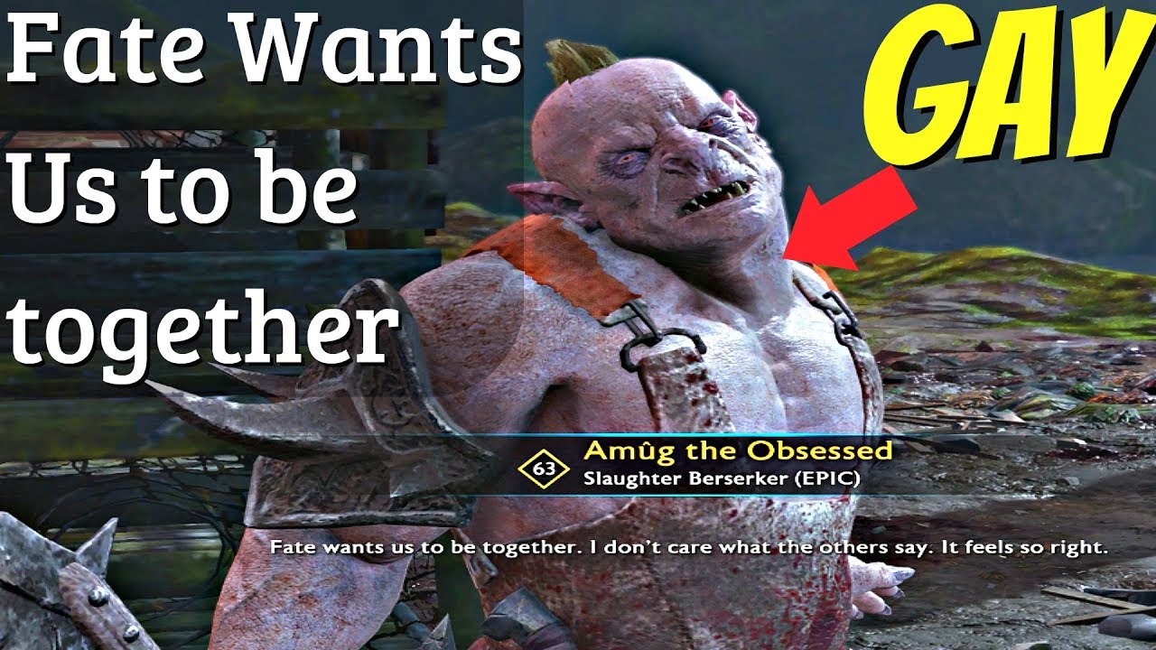 Shadow of War - Amug The Gay Orc