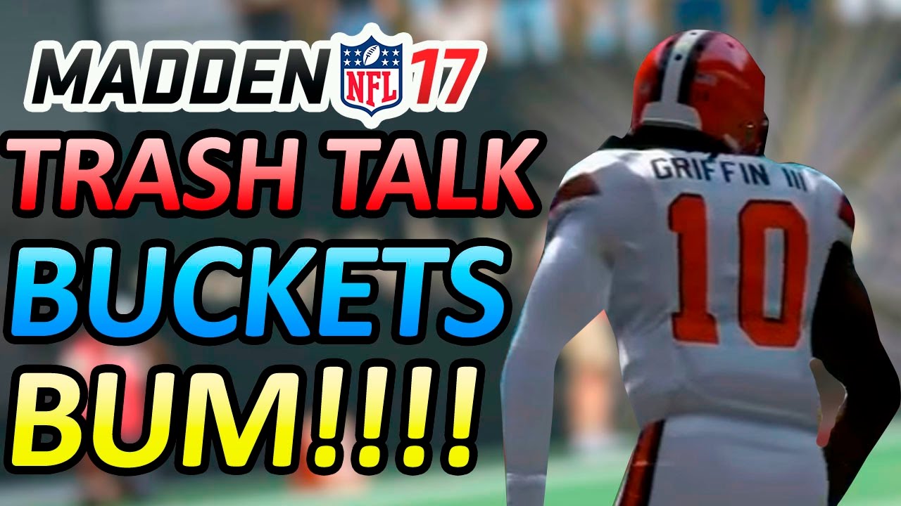MADDEN 17 TRASH TALK!!! - MARQUISE GOODWIN SNAGGING TDS ALL OVER!!! - FASTEST PLAYER IN MADDEN!!!