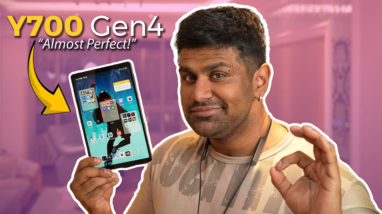 Lenovo Y700 Gen 4: The Small Tablet that Outperforms Big Devices!