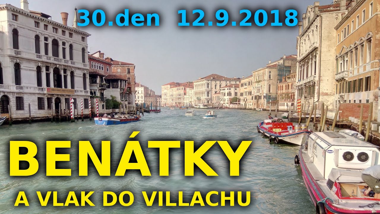 30. den - Benátky a vlak do Villachu