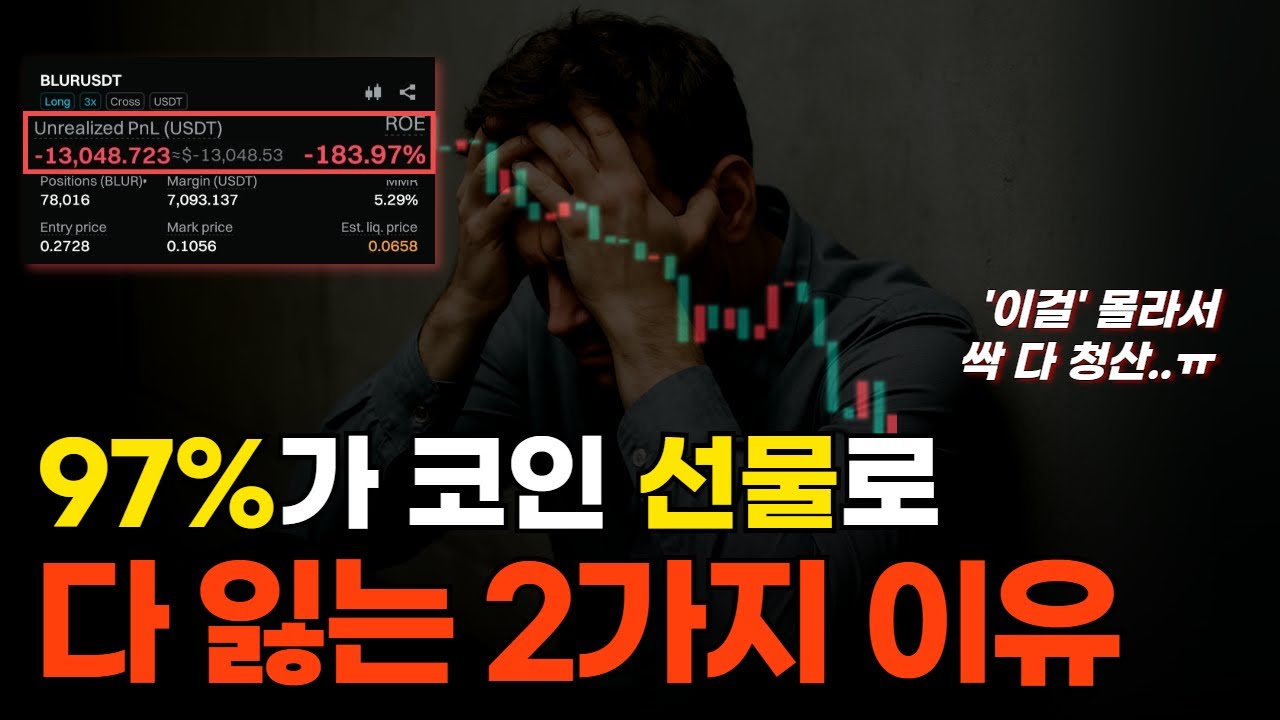97%가 코인 선물로 다 잃는 2가지 이유