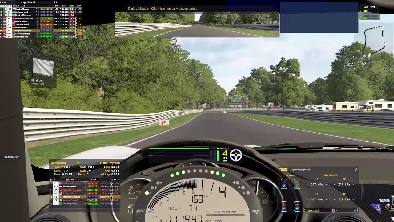 Live Iracing - GT3 MONZA COMBINADA