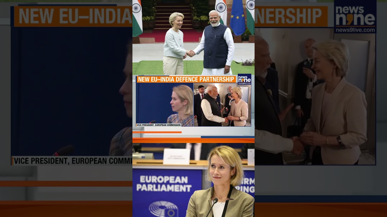 India, EU to Forge New Defence Partnership | Trade Deal Breakthrough Expected | Kaja Kallas | News9