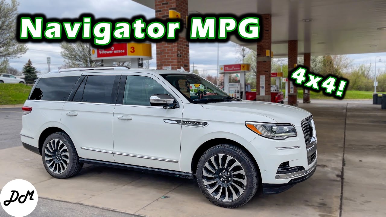 2022 Lincoln Navigator – Fuel Economy Test | Real-world Highway MPG