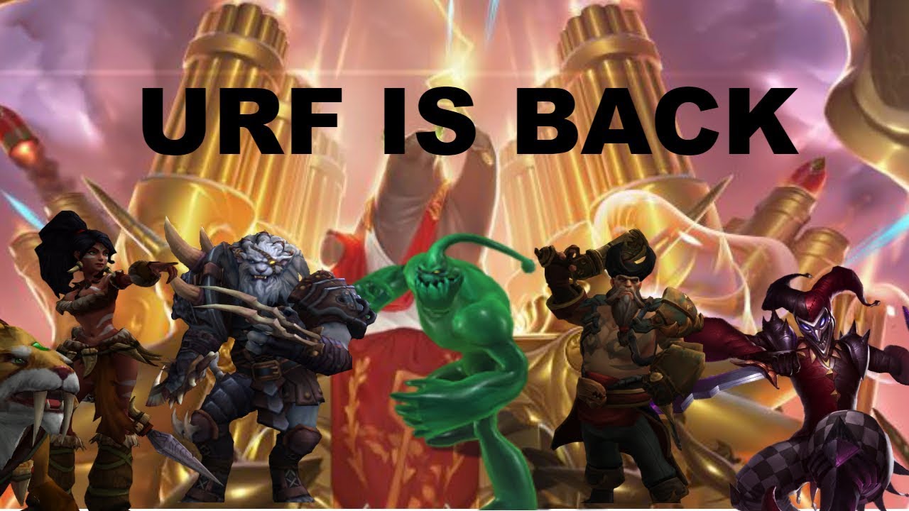 URF IS BACK || URF MADNESS || Montage