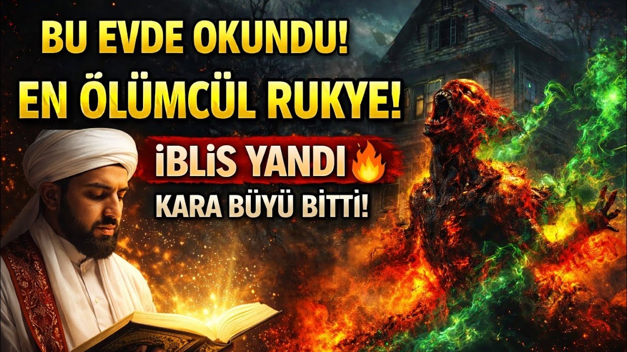 BU EVDE OKUNDU!KUR’AN’IN NURU İBLİSİ YAKTI — KARA BÜYÜ BİTTİ!