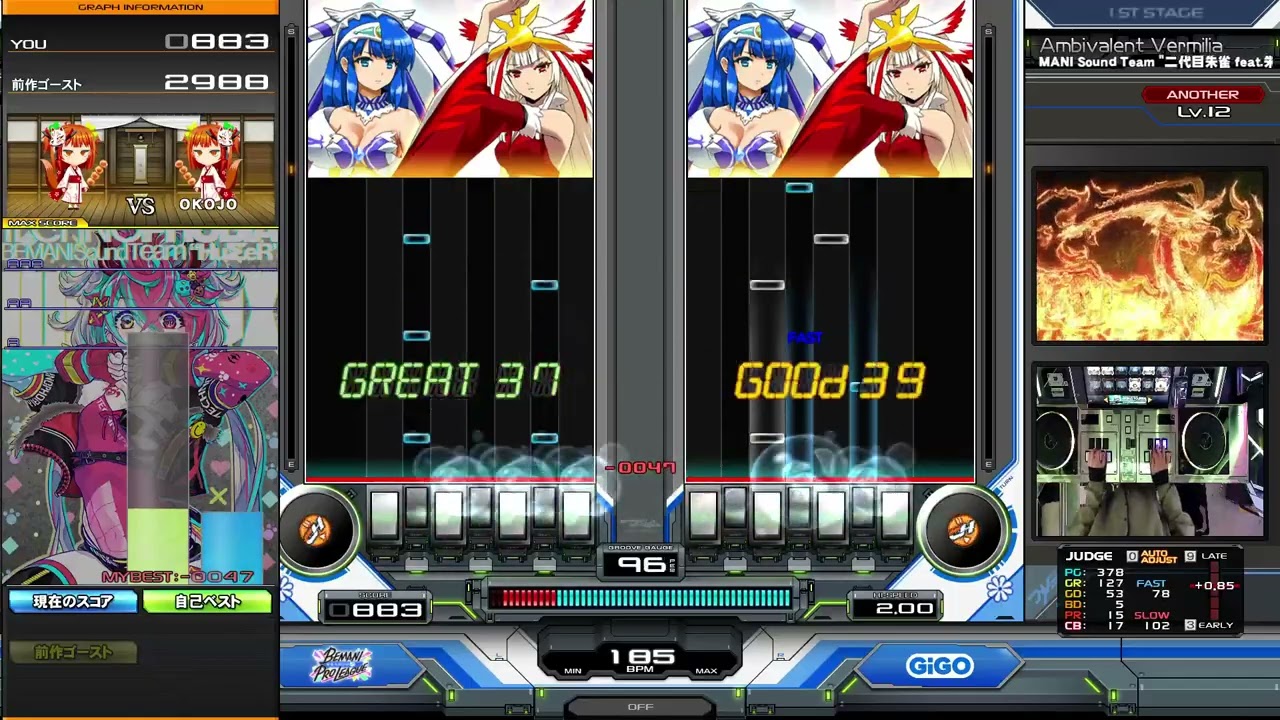 【DP12】Ambivalent Vermilia (DPA)/ BEMANI Sound Team 