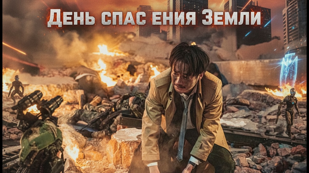 ДЕНЬ СПАСЕНИЯ ЗЕМЛИ (2024) | Фантастический фильм про вторжение инопланетян