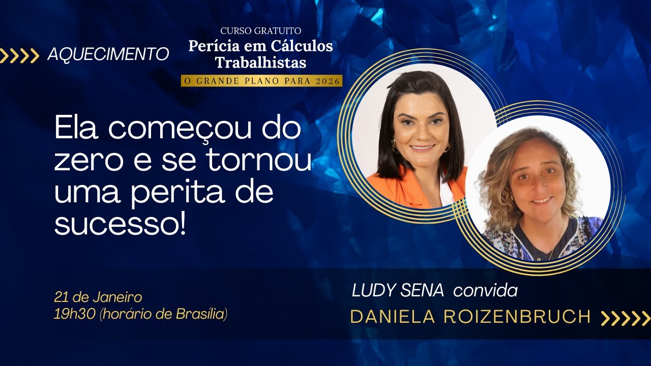 Ela começou do zero e se tornou uma perita de sucesso! Com a aluna Daniela Roizenbruch.
