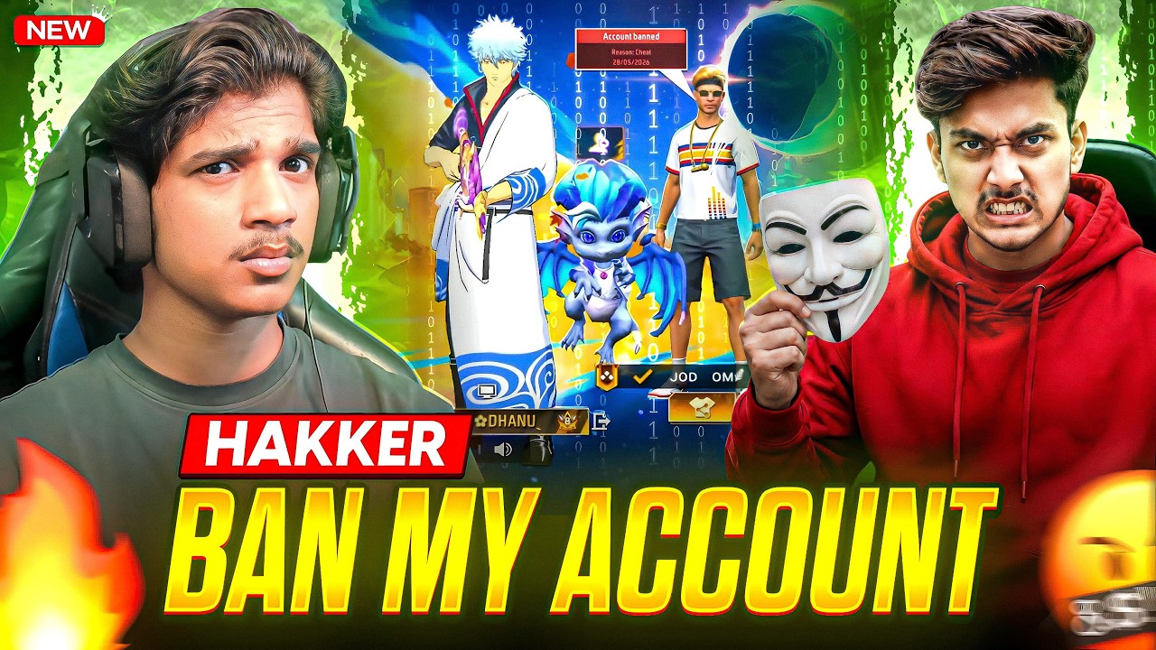 🔥 HAKKER BANNED My FREE FIRE ACCOUNT 😭💔 | Free Fire Telugu #dfg #freefire