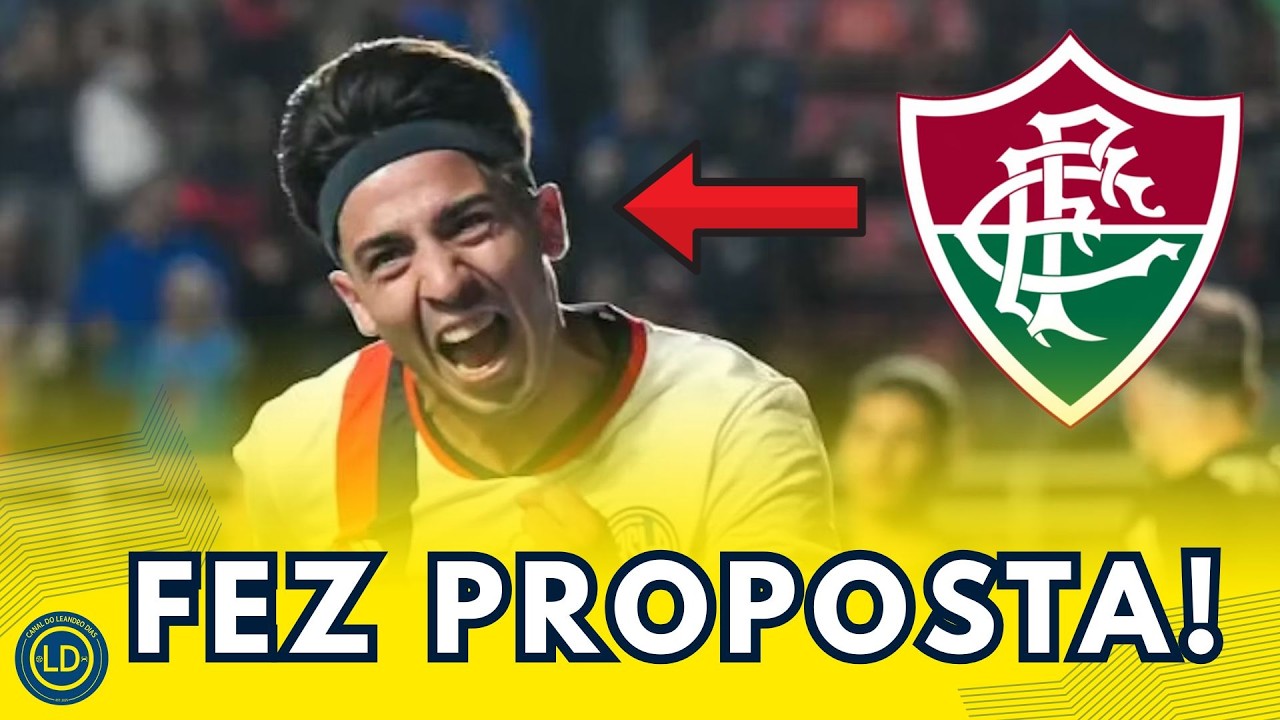 🚨FLUMINENSE APRESENTA OFERTA POR CENTROAVANTE ARGENTINO!