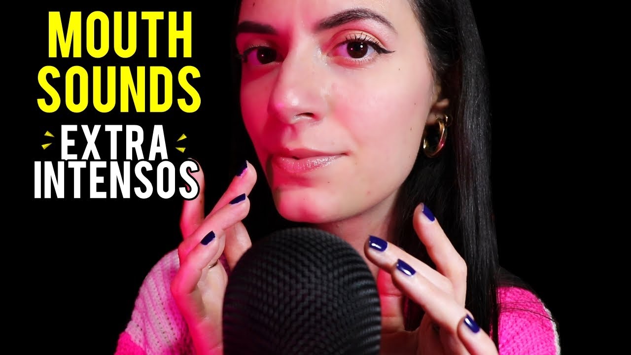 ASMR español MOUTH SOUNDS 👄 (+Asmr Visual, Tocando tu cara etc)