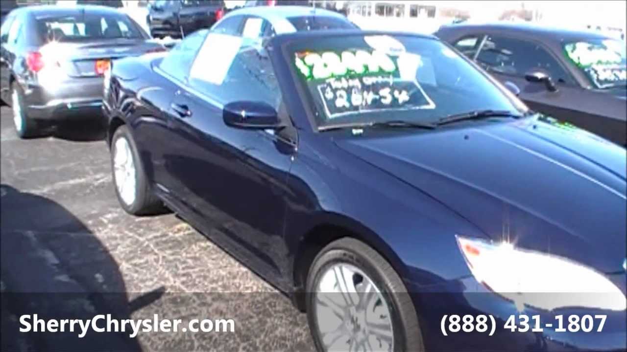 2013 Chrysler 200 Touring Convertible Blue for sale Dayton, Troy, Piqua, Sidney, Ohio - 26687