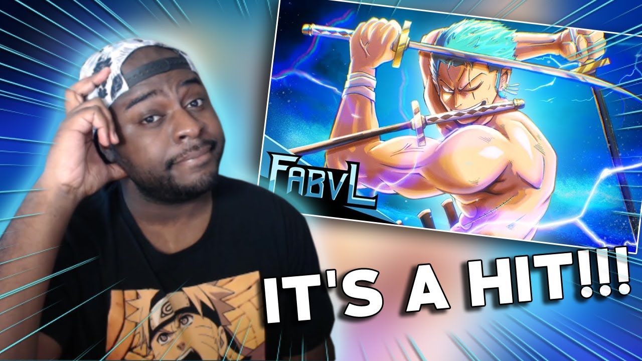 ZORO SONG REACTION - 3 Blades | FabvL ft Rustage & PE$O PETE