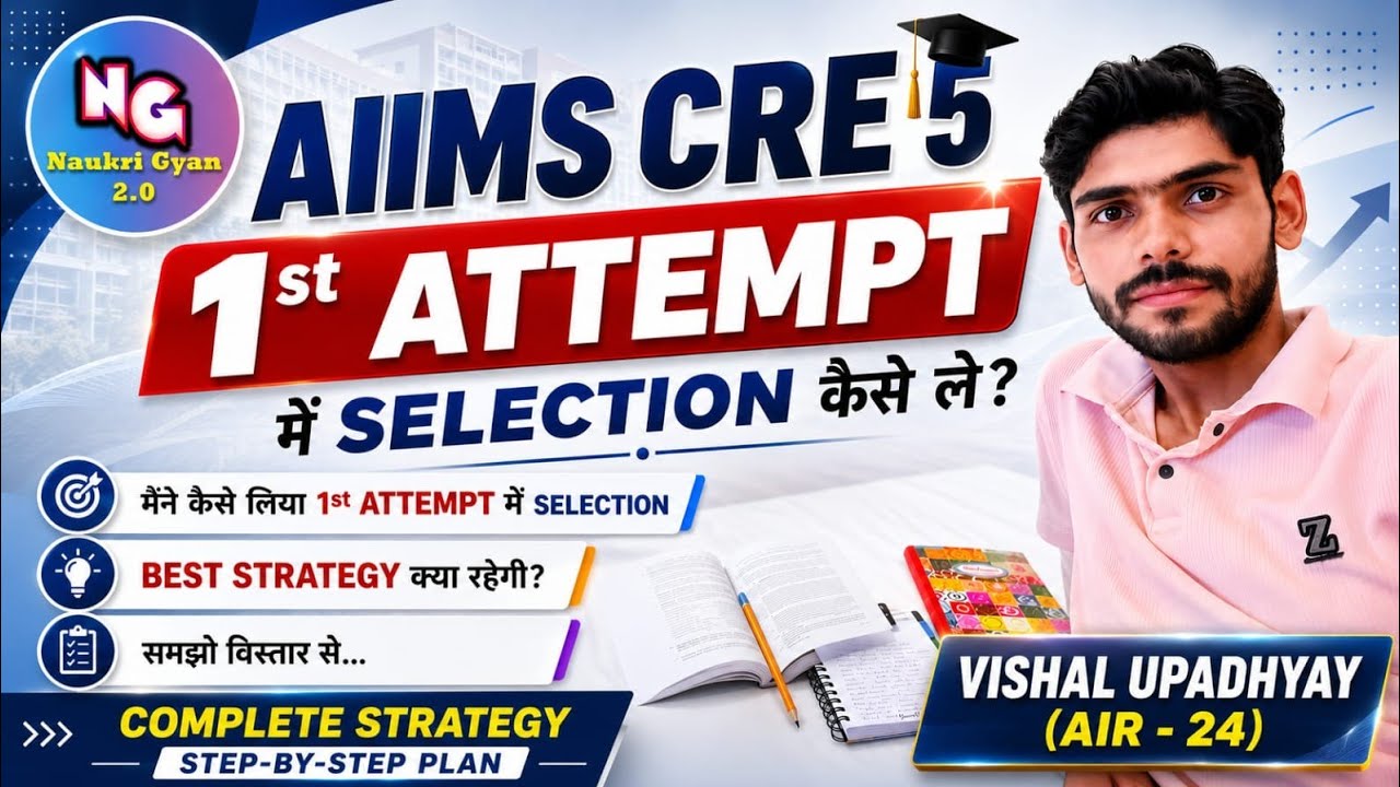 HOW TO CRACK AIIMS CRE  2026 AAO GROUP CODE 2 #aiimscre2026 @vishalupadhyay 