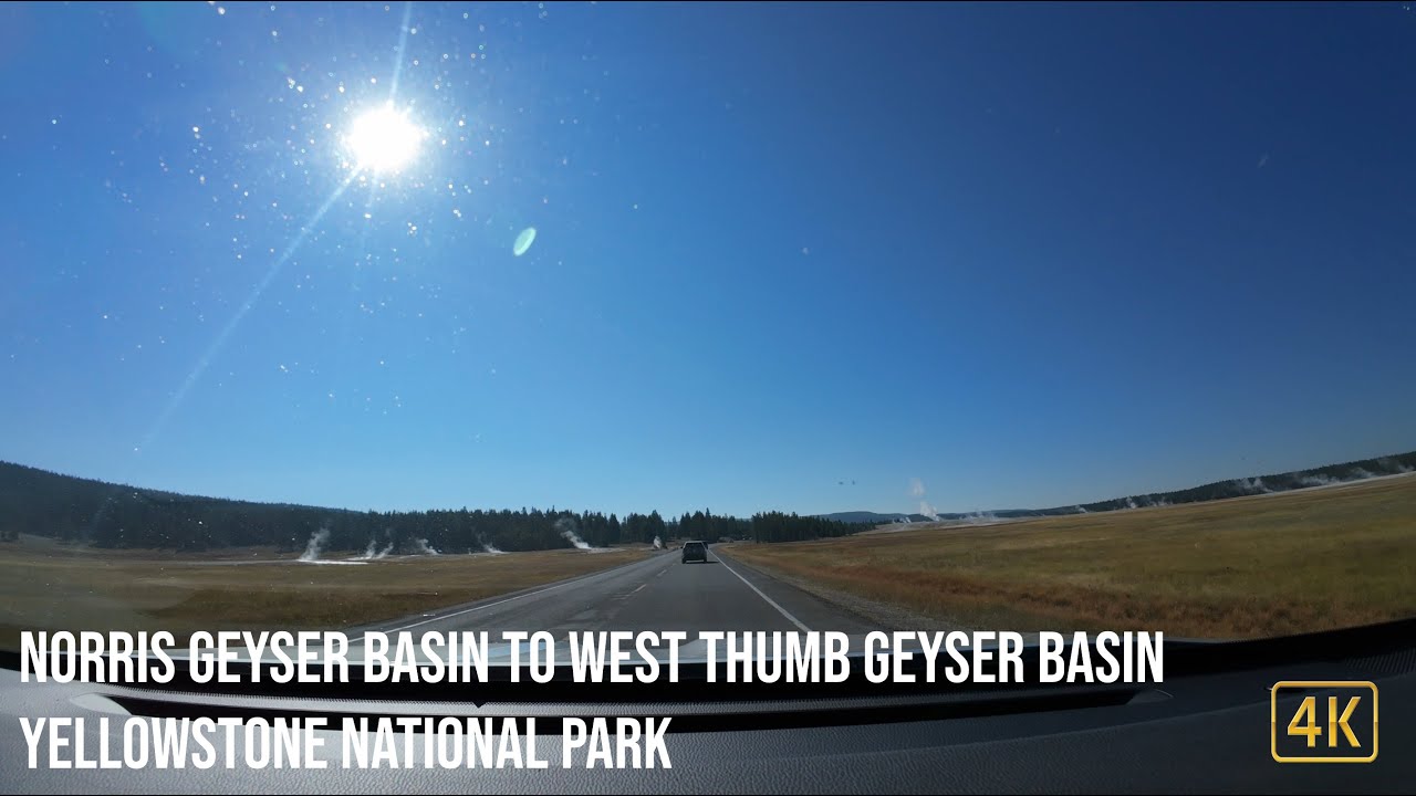 Driving Tour from Norris Geyser Basin to West Thumb Geyser Basin | Yellowstone National Park