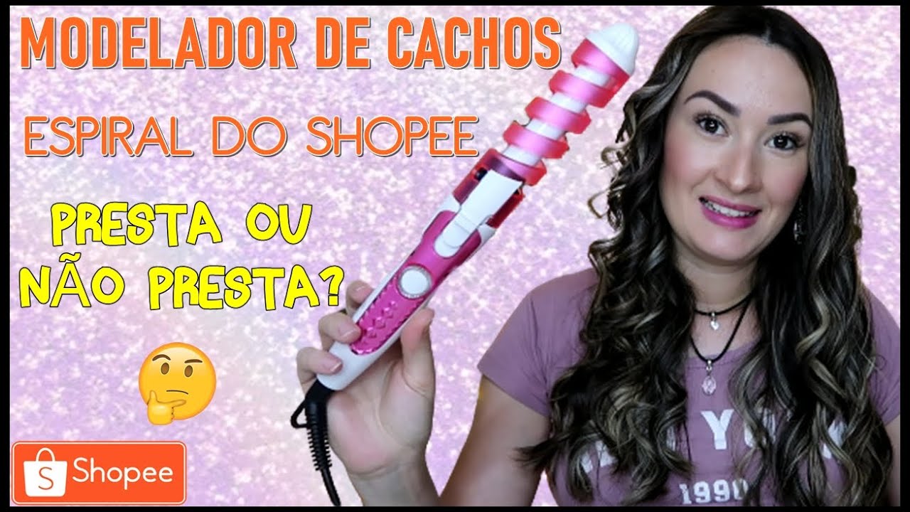MODELADOR DE CACHOS BOM, BONITO E BARATO DA SHOPEE - COMO USAR? VALE A PENA?