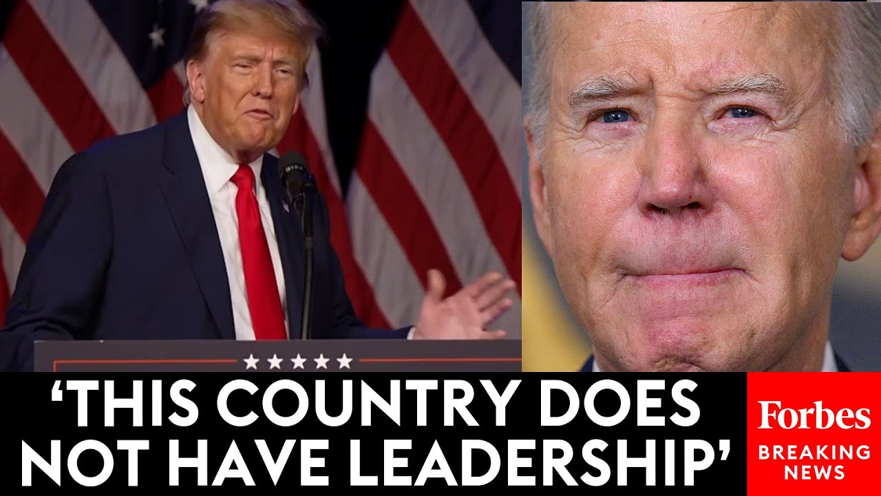 BREAKING NEWS: Trump Lambasts U.S. Leadership Under Biden In Nevada GOP Caucus Victory Speech | Full