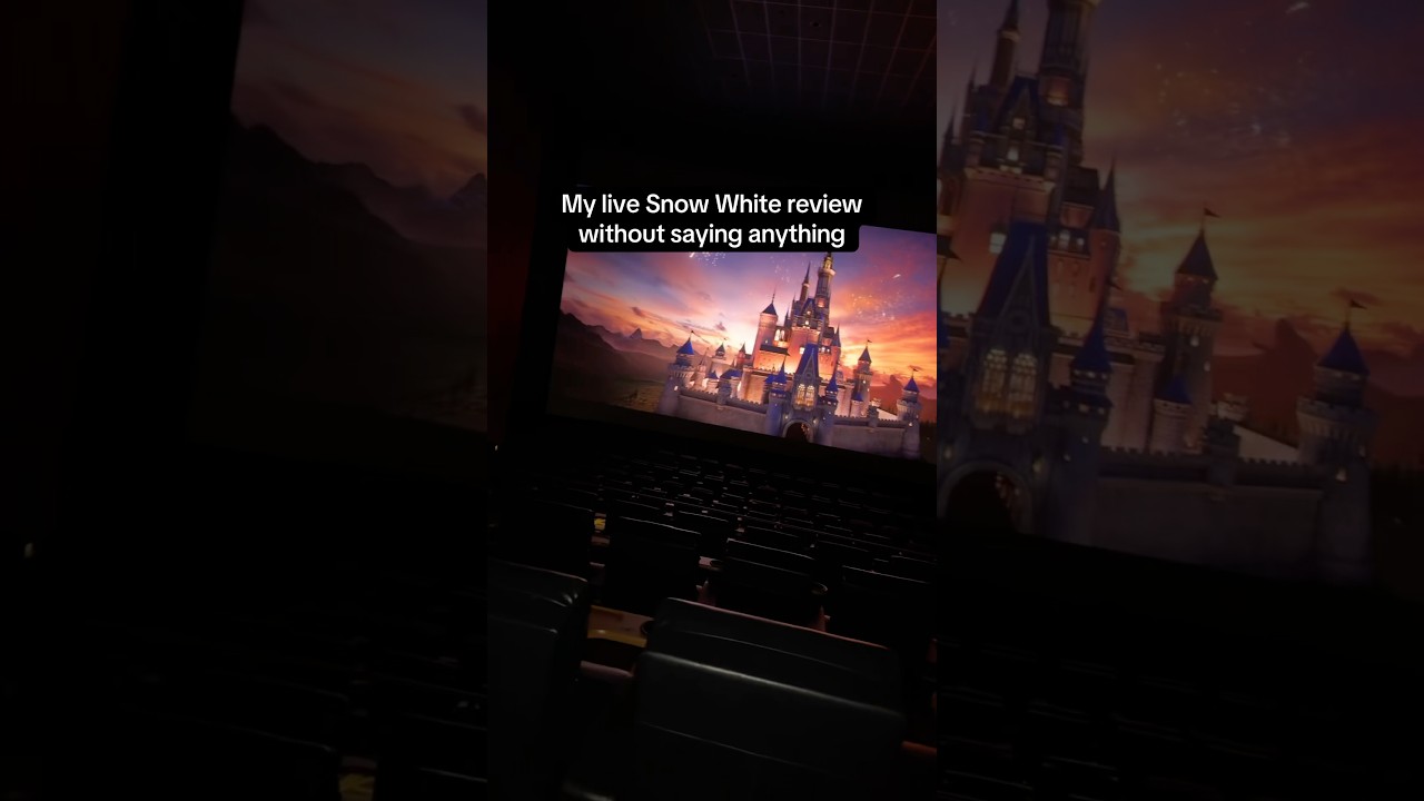 Snow White review and live movie theater experience #snowwhite #review #movietheater