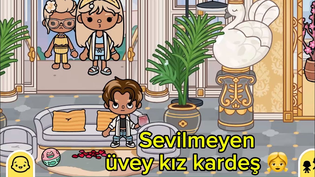 Sevilmeyen üvey kız kardeş 👧 bölüm 1