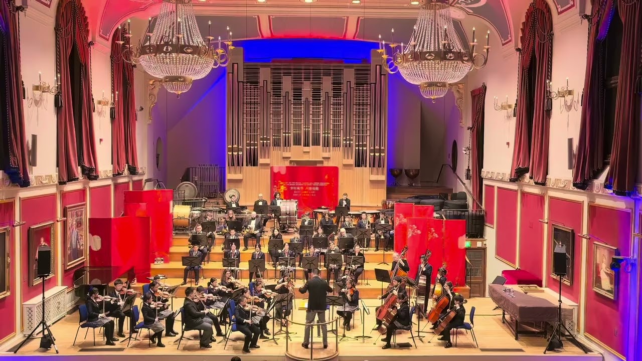 Beijing Golden Sail Music Orchestra performs in London Royal College of Music
