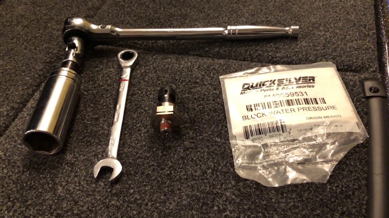 Water pressure fix for Mercury 150 Four Stroke