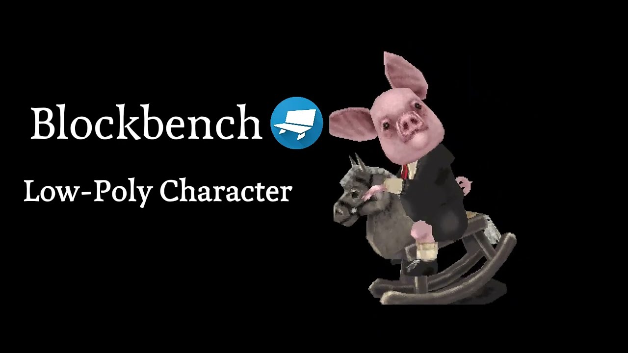 Timelapse | Low-Poly Character Model in Blockbench