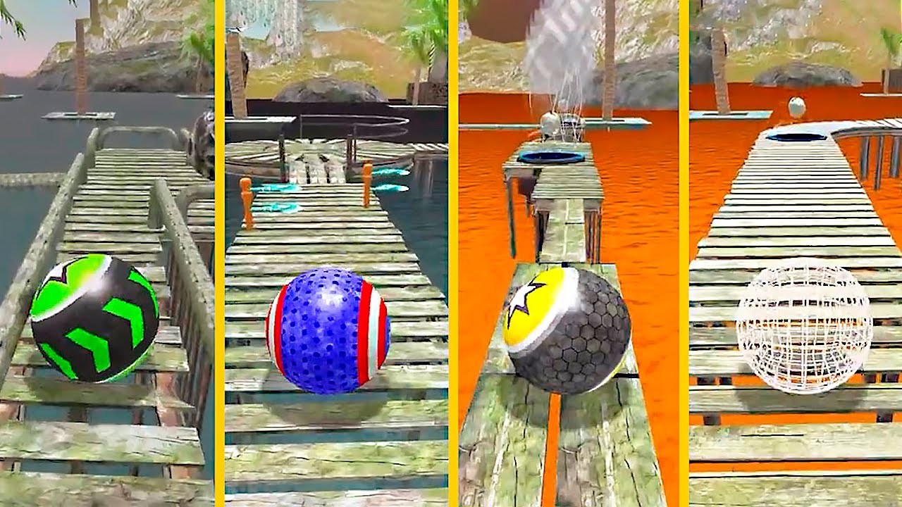 Sky Rolling Star Balls: Net Ball vs Captain Ball vs Arrow Ball vs Star Ball! Race 1244