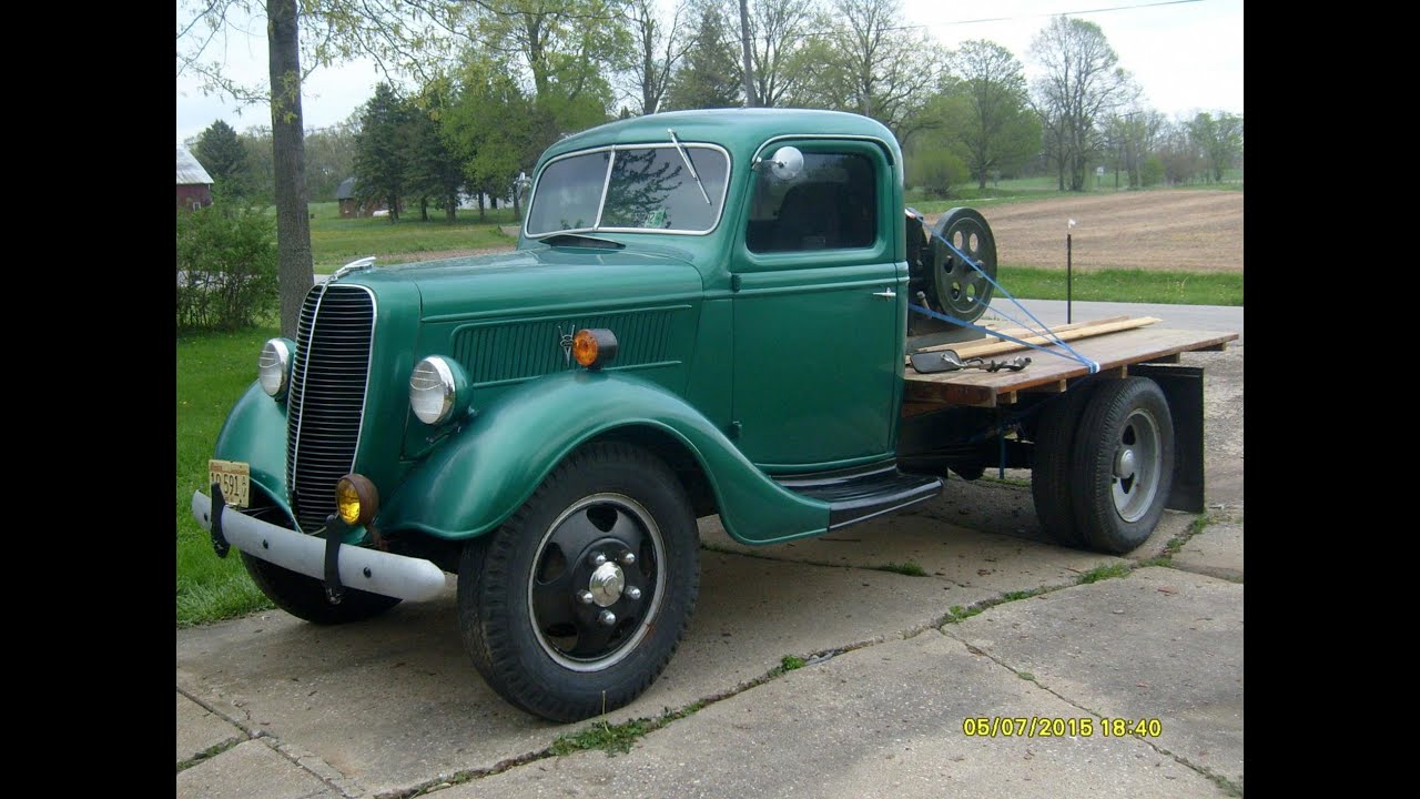 1937 Ford Truck walk-around tour for eBay auction