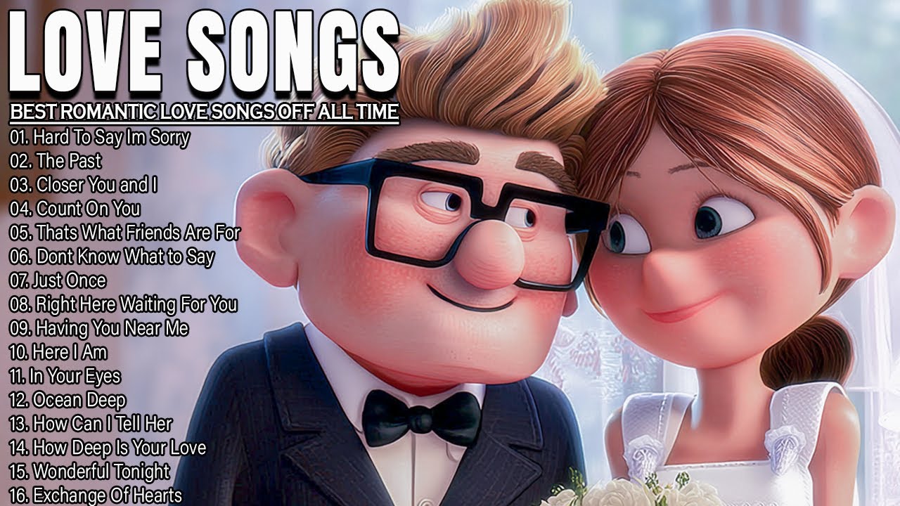 Ultimate Love Songs Collection 💘Best Romantic Ballads of the 60s, 70s, 80s & 90s🎼Timeless Love Songs