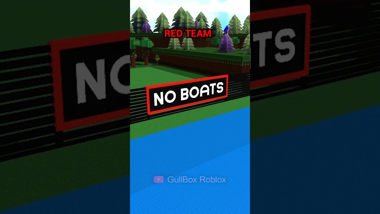 NO BOATS ALLOWED WALLS Build a Boat for Treasure #roblox #robloxshorts #trolling #buildaboat