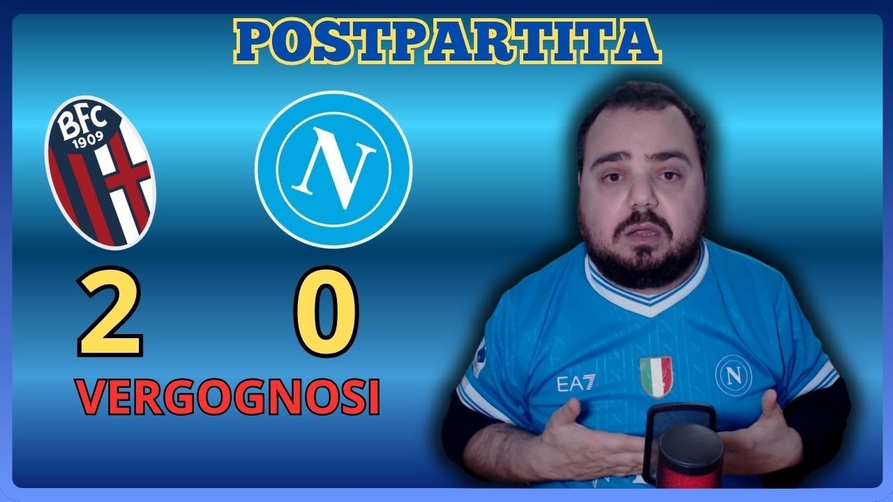 VERGOGNOSI! CONTE, DATTI UNA SVEGLIATA! TOGLIETEGLI LA FASCIA! |PostPartita BOL2-0 NAP|(11° SERIE A)