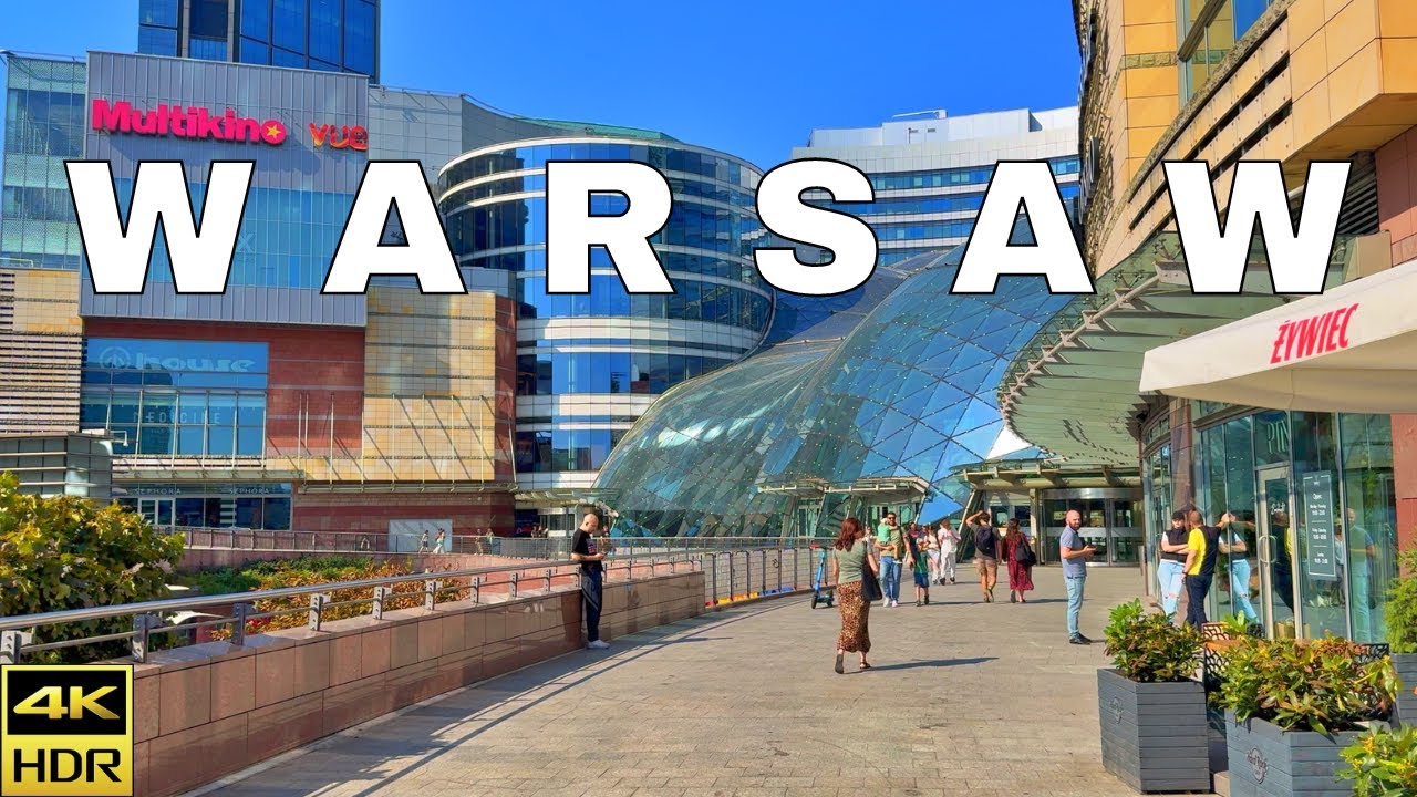 The Cleanest City in Europe? | Warsaw, POLAND 🇵🇱 | 4K HDR