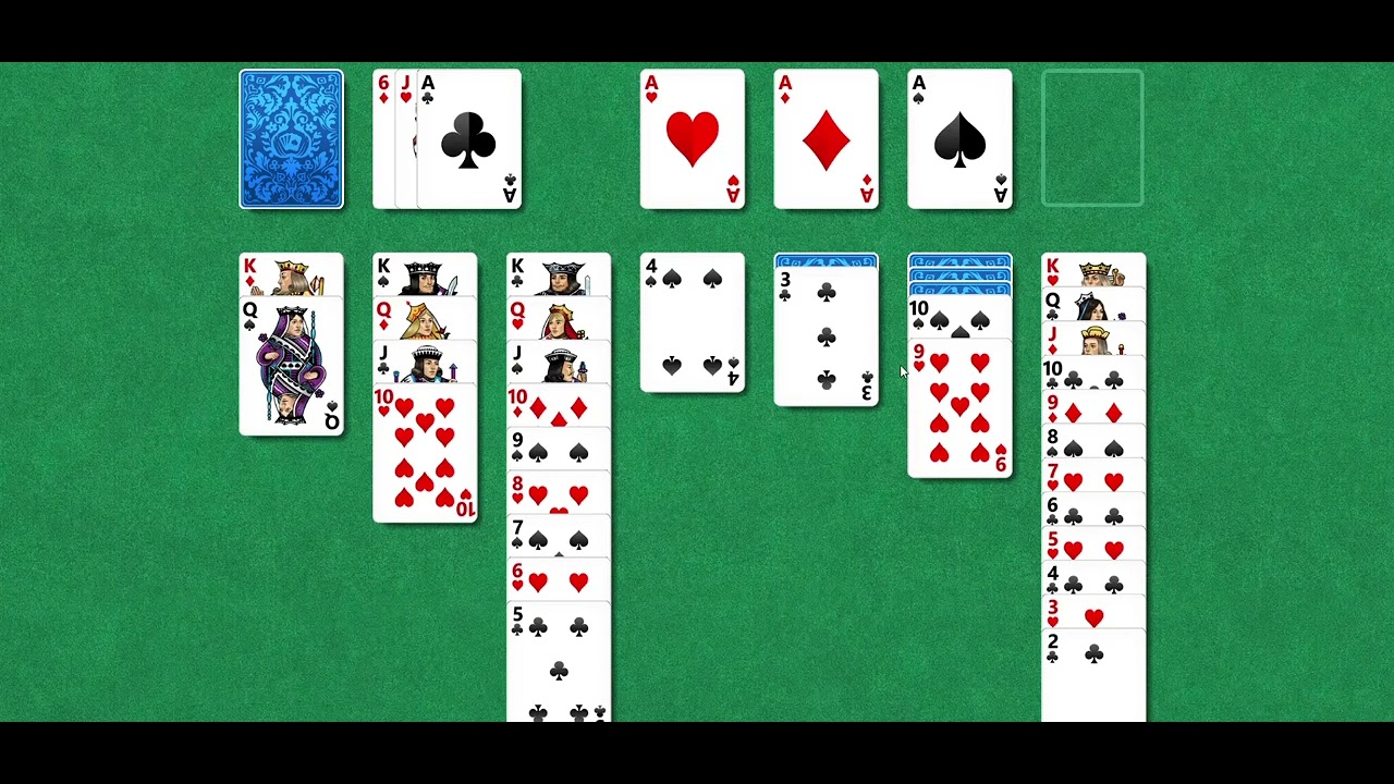 Solved the Solitaire Game! 🃏✨ Finally a Win!”