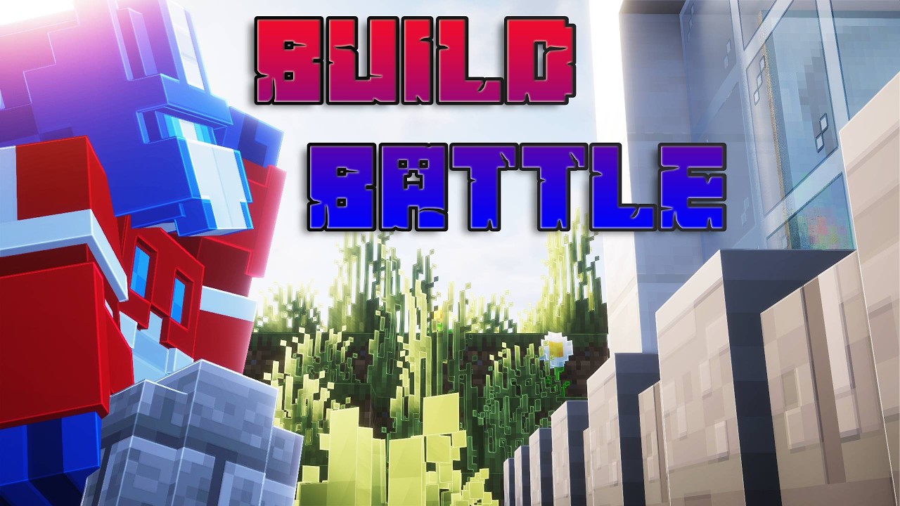 Playing Build Battle at 1 AM