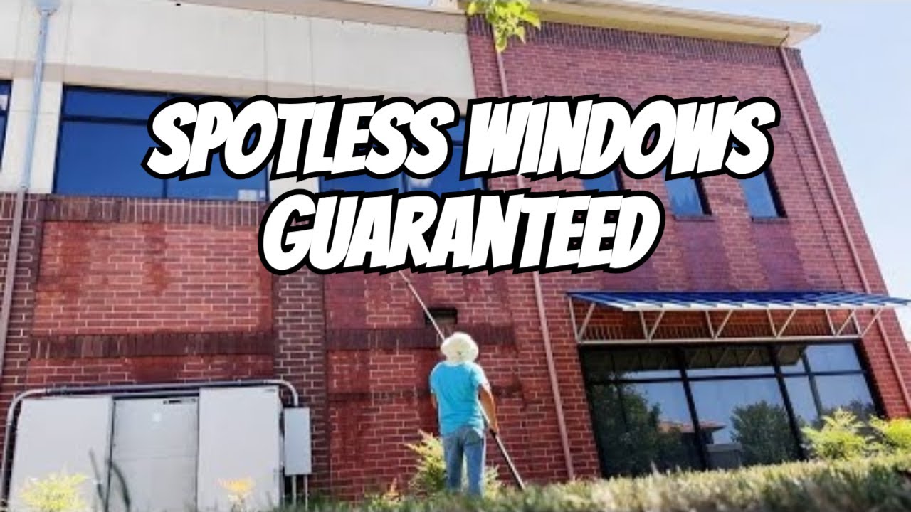 The ULTIMATE Water Fed Pole System for Spotless Windows & More