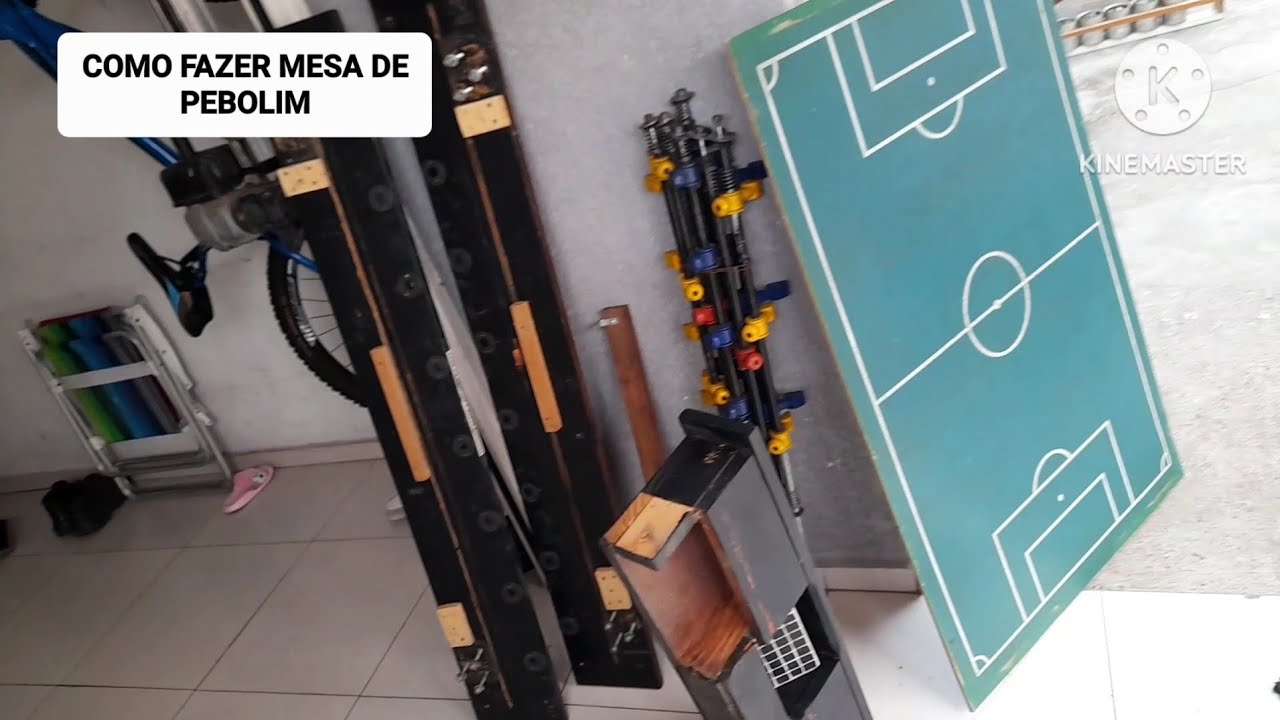 COMO FAZER MESA DE PEBOLIM TOTÓ #PEBOLIM #TOTÓ