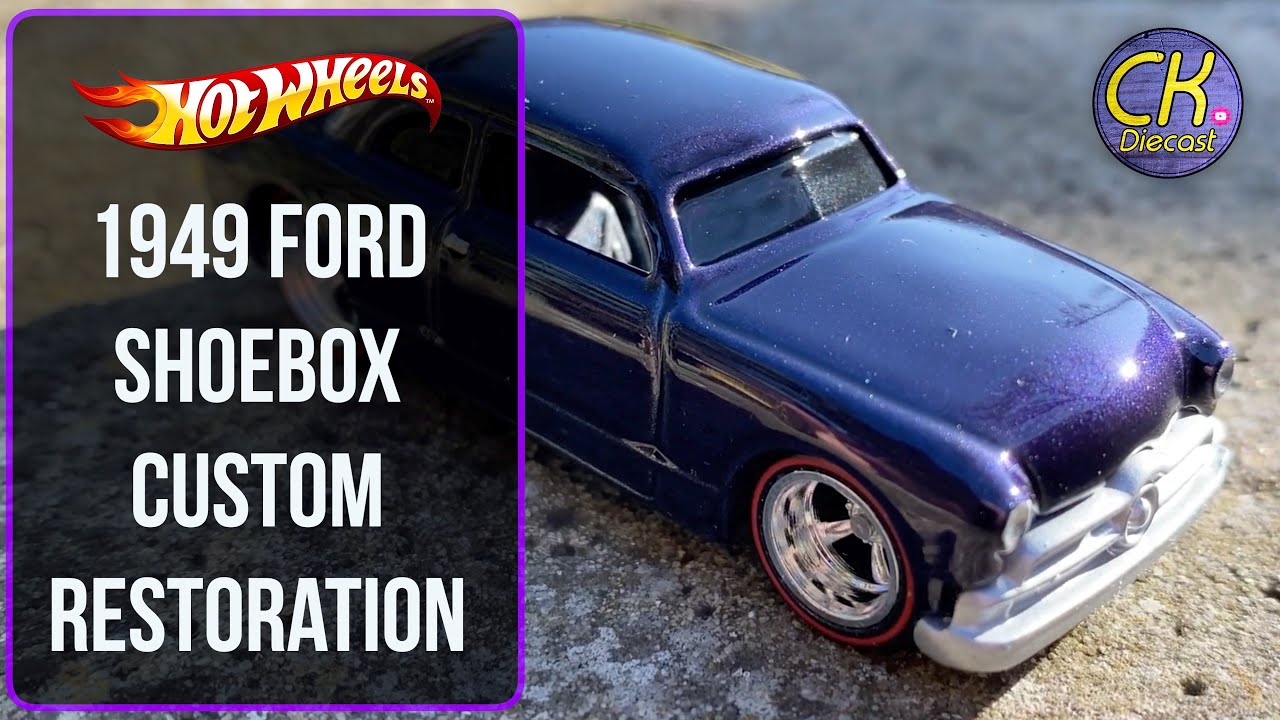 Hot Wheels restoration 1949 Ford Shoebox custom..
