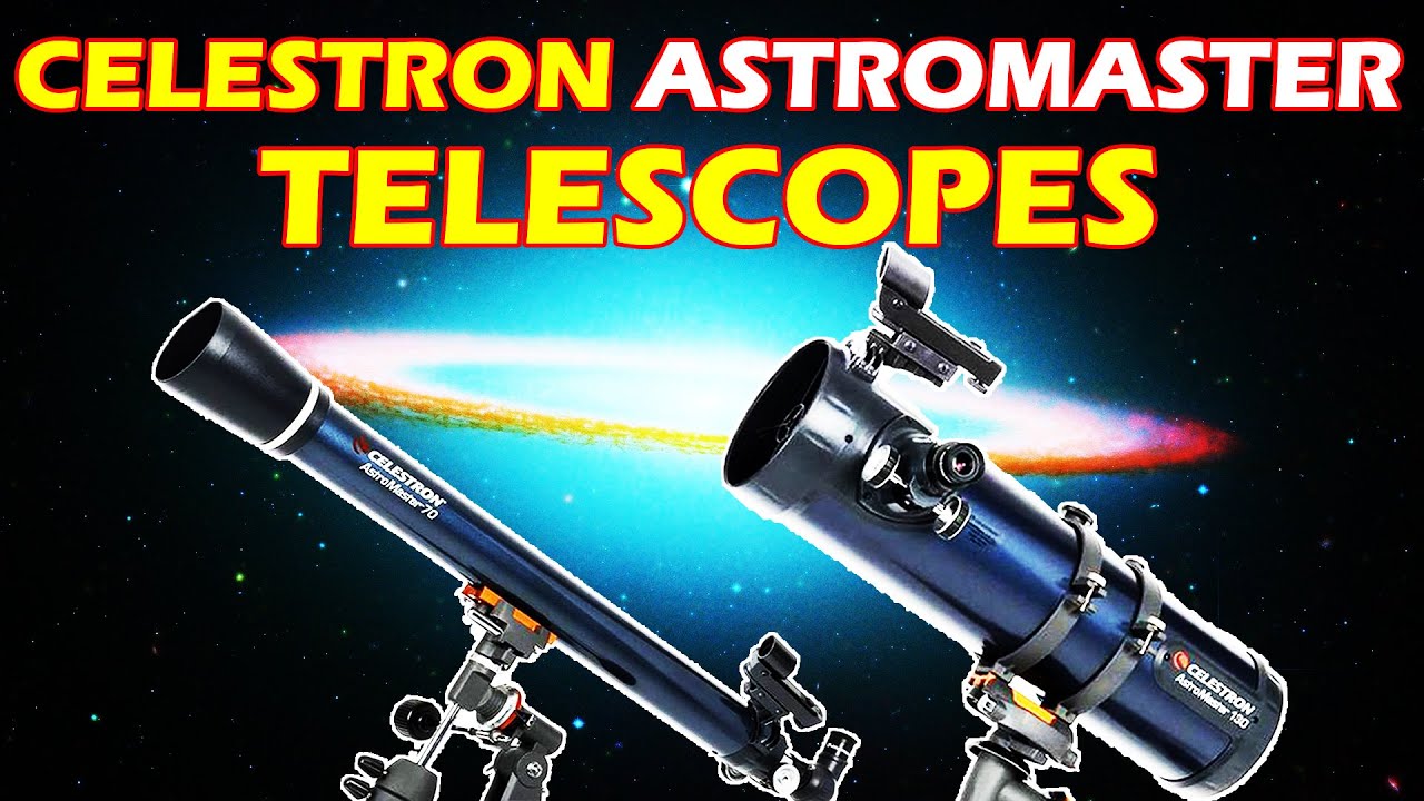 Серия Celestron AstroMaster | Телескопы AZ и EQ 70 мм, 90 мм, 102 мм, 114 мм, 130 мм для начинающих