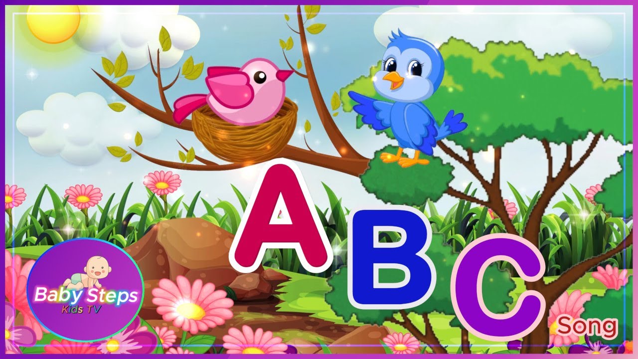 The Alphabet Song | Learn the ABCs | Baby Steps Kids Tv