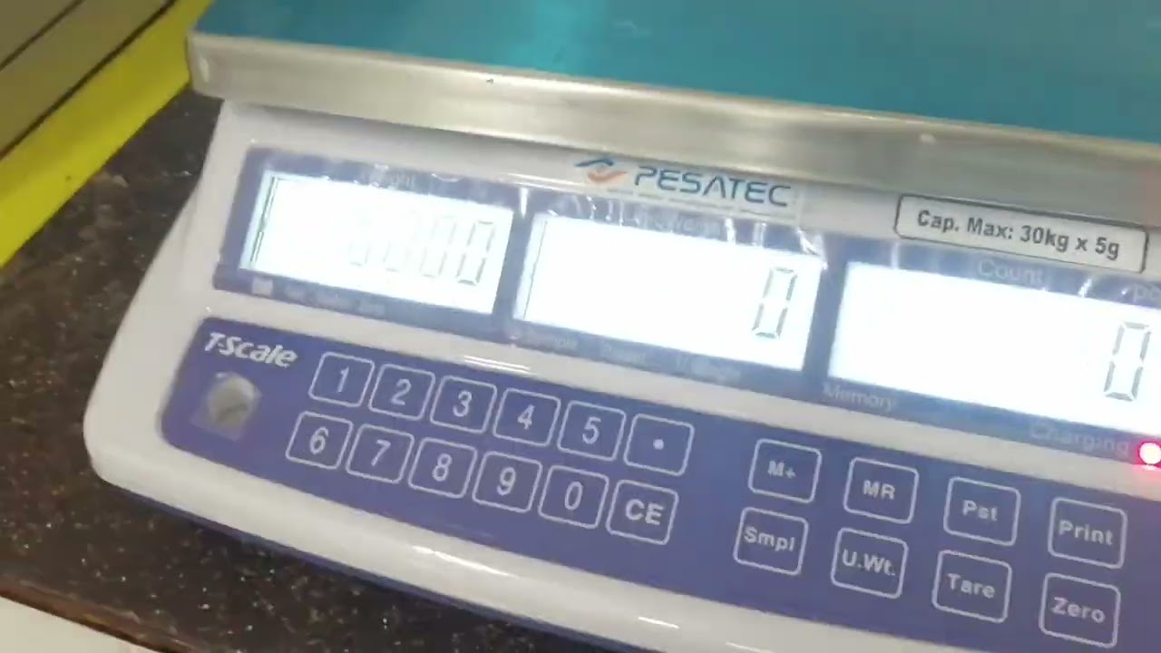 Modo calibración T scale AHC-30+ Calibration mode T scale AHC-30+