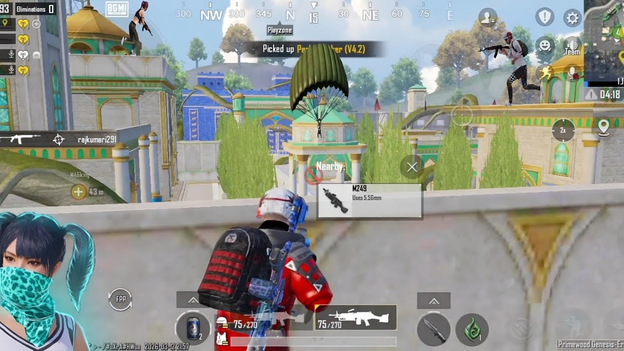 Pubg Mobile Gaming Video.😑😑 Aisa random playear hamko Kove nahe Mela