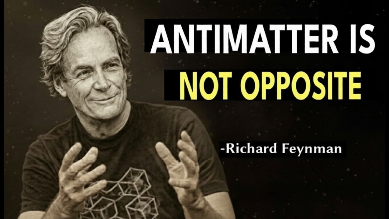 Why Does Antimatter EXIST AT ALL? Feynman’s Answer Will SHATTER Your Reality