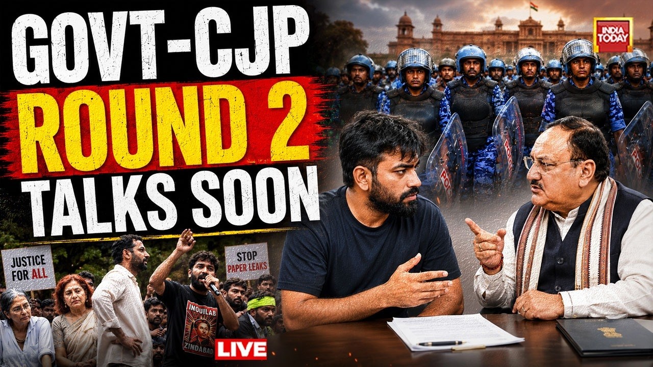 CJP NEET Protest Live News: GOVT-CJP Talks | Delhi Jantar Mantar Protest | NEET Protests | NEET News