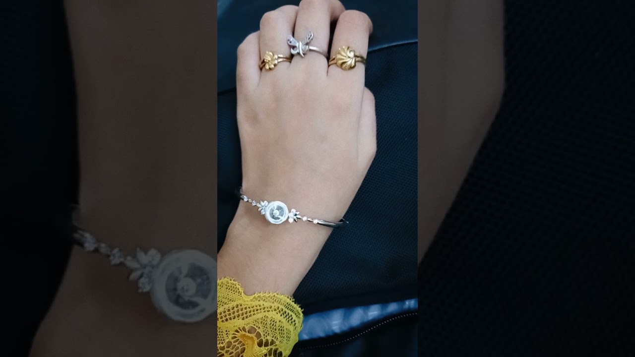 new unique silver bracelet gift #shorts subscribe and like