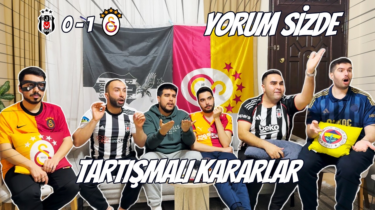 BEŞİKTAŞ - GALATASARAY DERBİ MAÇI TEPKİ (REACTION) VİDEOSU ! #beşiktaş #galatasaray